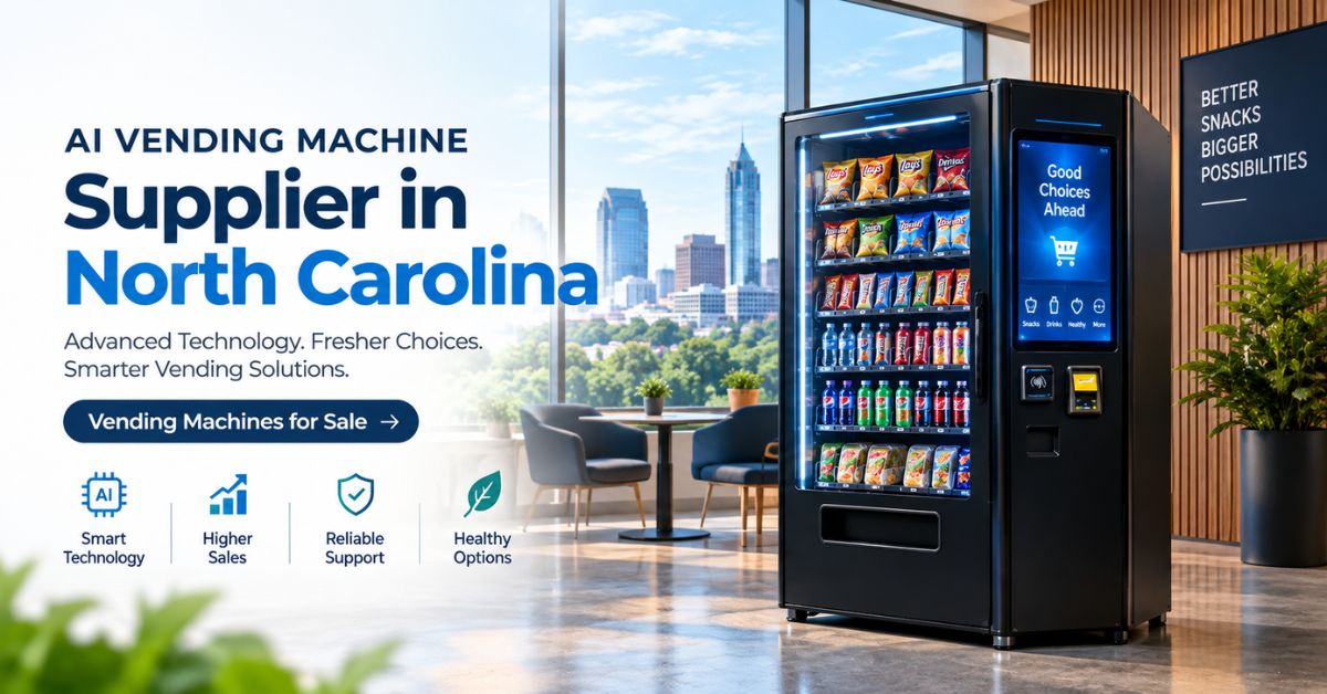 AI-Powered Vending Machines for Sale in North Carolina: A Smart Choice for Modern Businesses